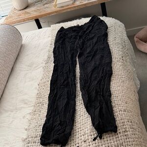 Lululemon Athletica Black Nylon Pants
